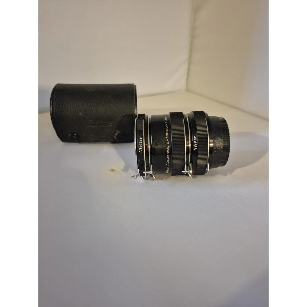VIVITAR Extension Tube Set AT-3 36mm, 20mm, 12mm for NIKON F mount ( non AI )